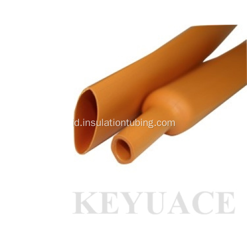 Oil Resistant Orange PE Heat Shrink Tube